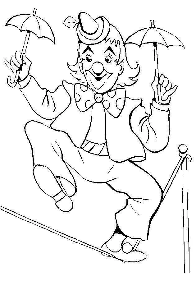 Circus Coloring Pages – 002