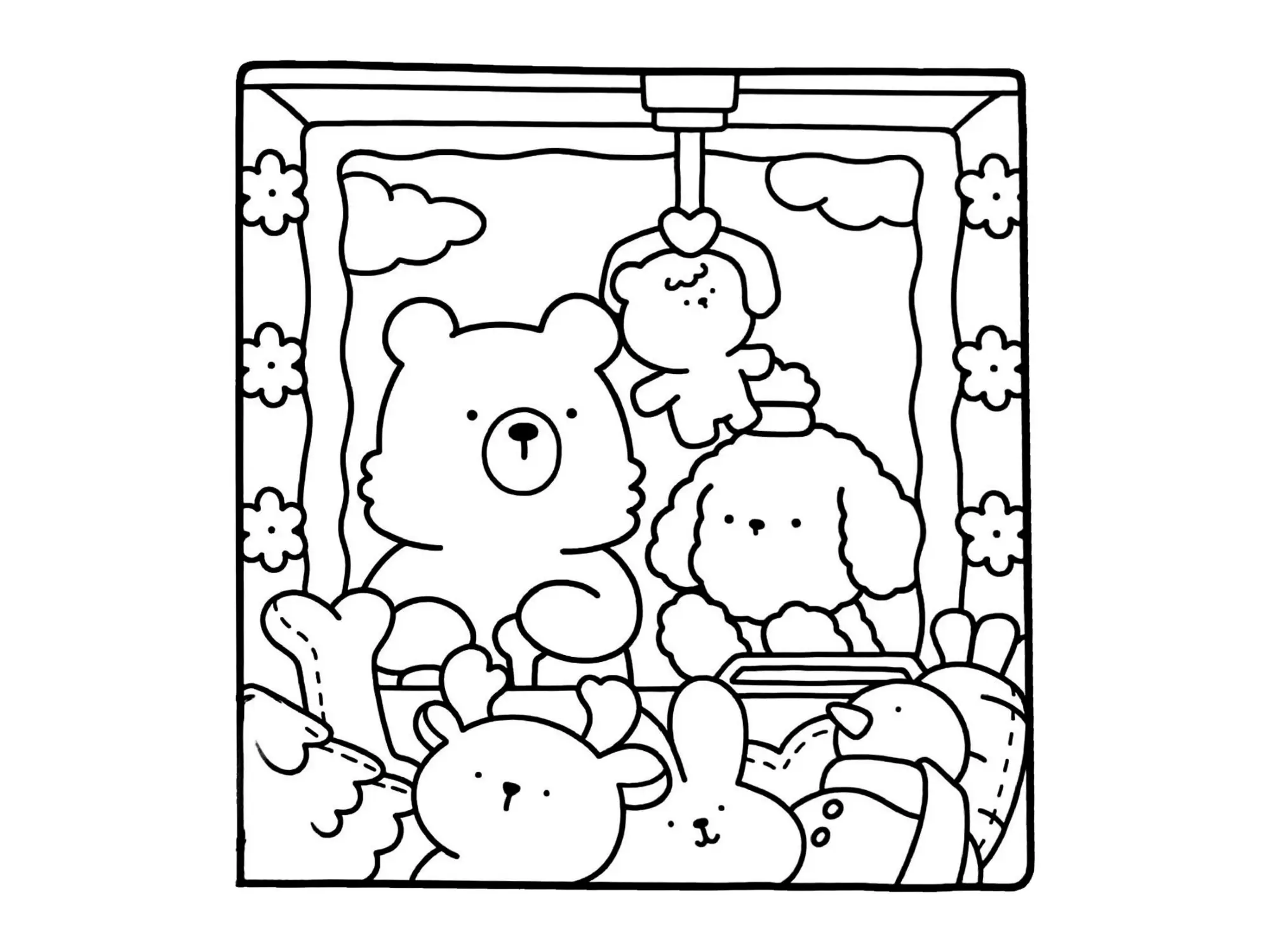 Cozy Friends Coloring Pages – 021