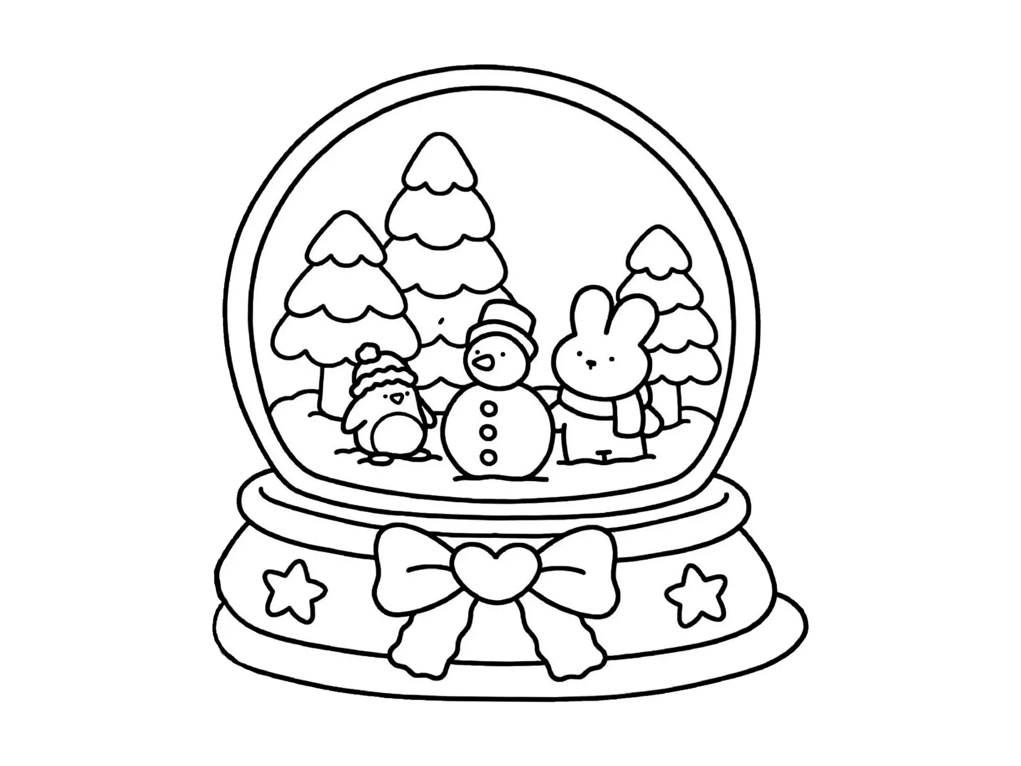 Cozy Friends Coloring Pages – 022