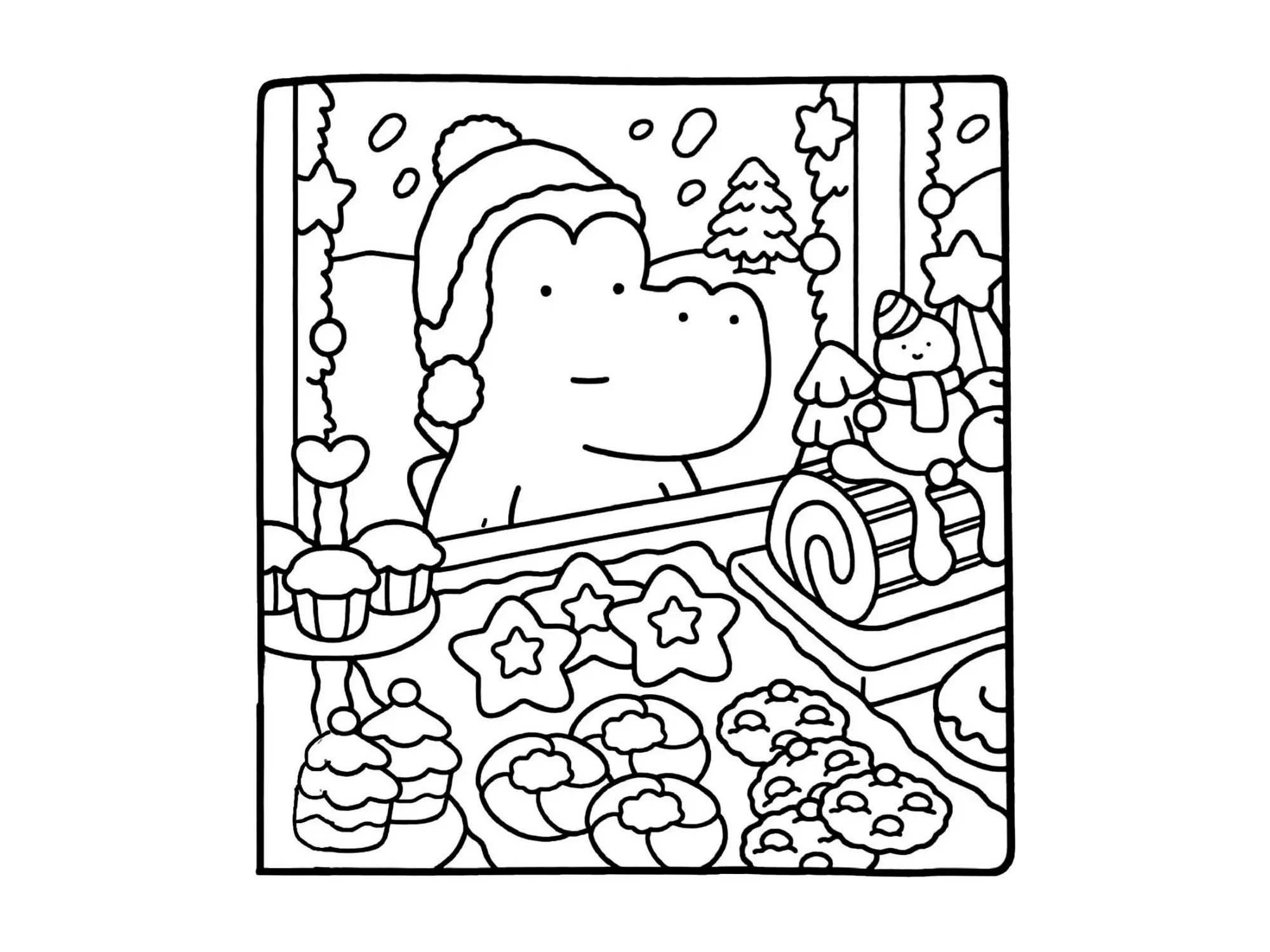Cozy Friends Coloring Pages – 031