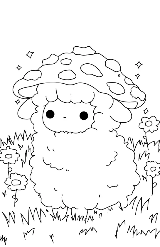 Cute Drawings Coloring Pages – 016