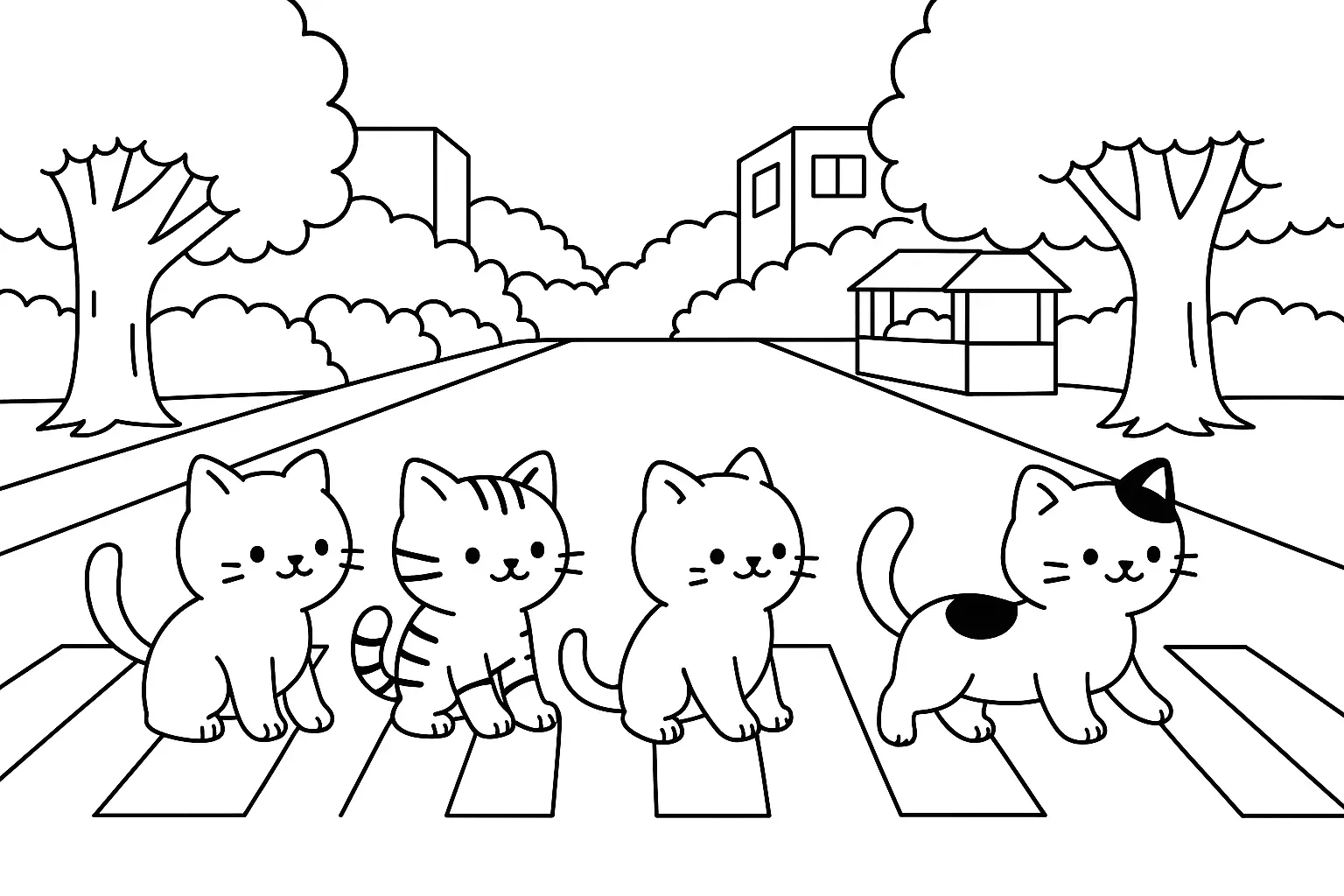 Cute Drawings Coloring Pages – 024