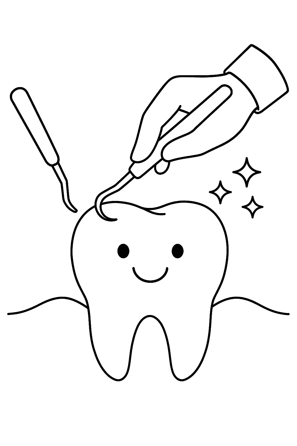 Dentists Coloring Pages – 016