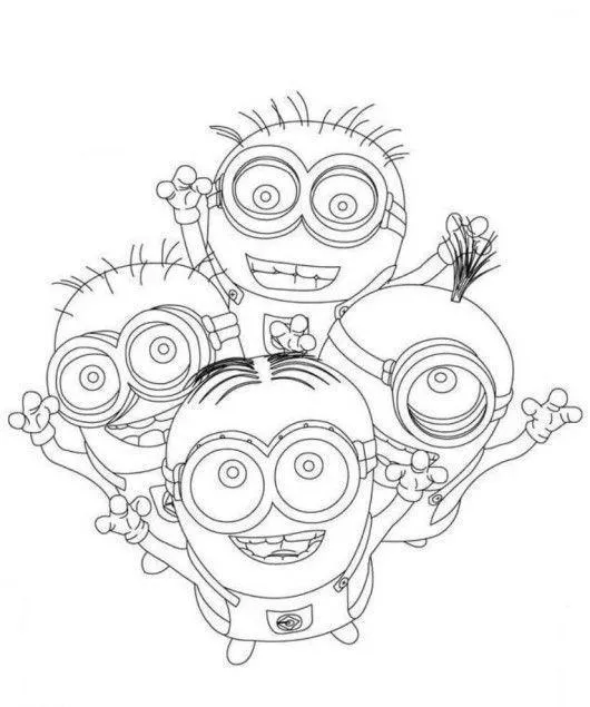 Despicable Me Coloring Pages – 010