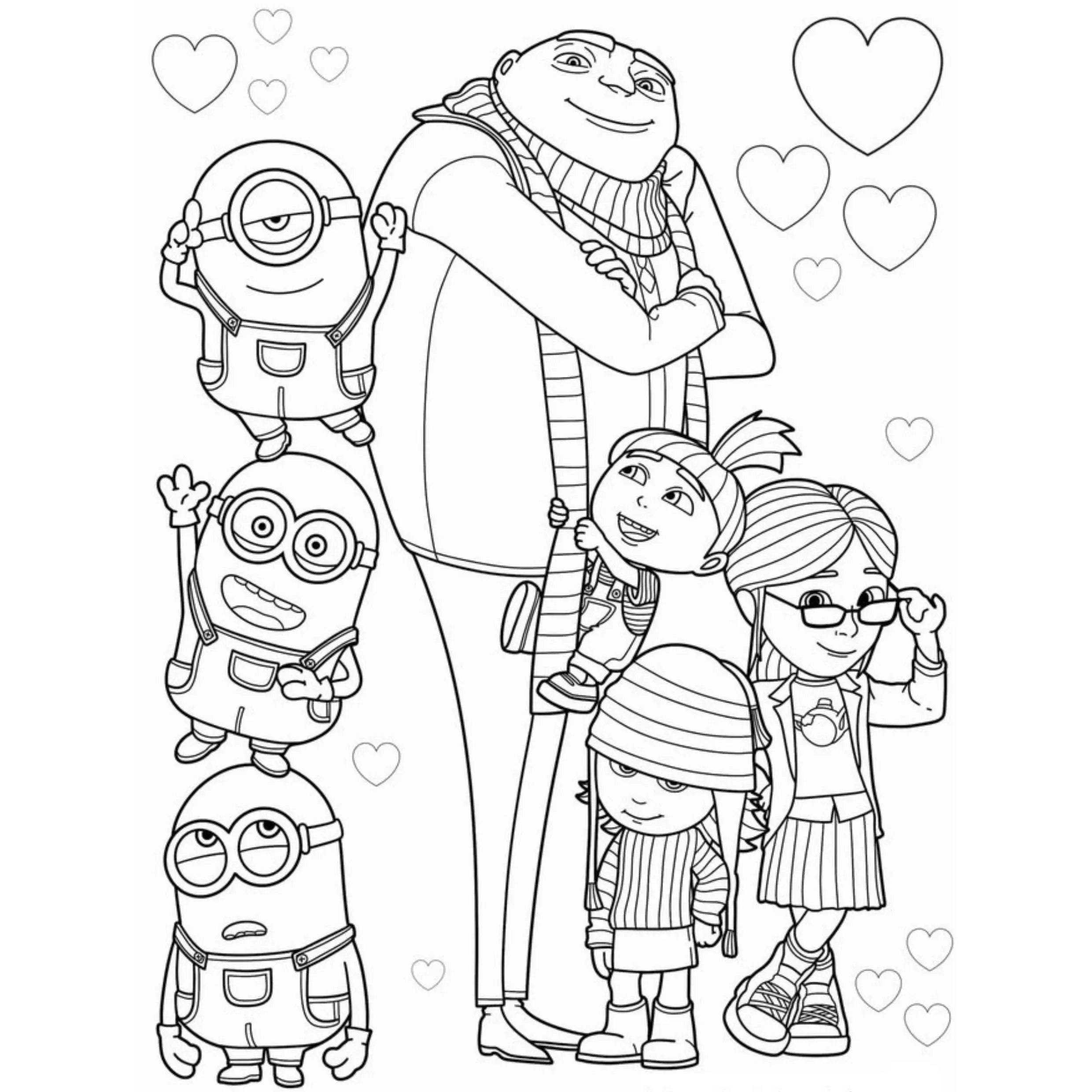 Despicable Me Coloring Pages – 046