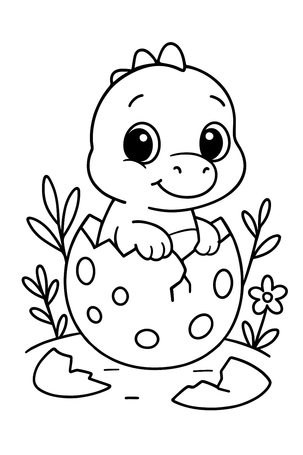 Dinosaurs Coloring Pages – 035