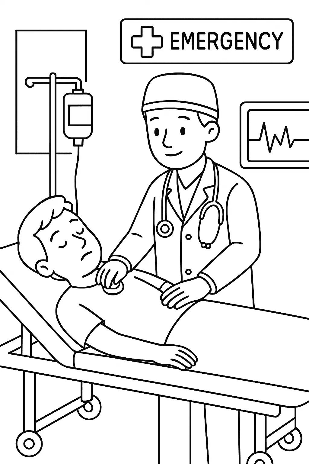 Doctor Coloring Pages – 008