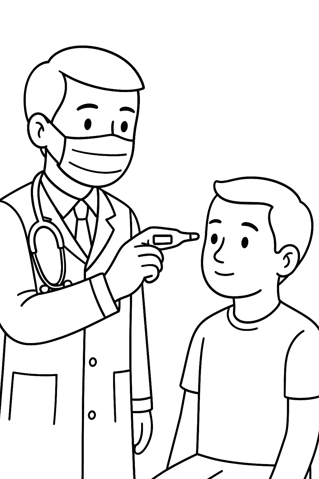 Doctor Coloring Pages – 017