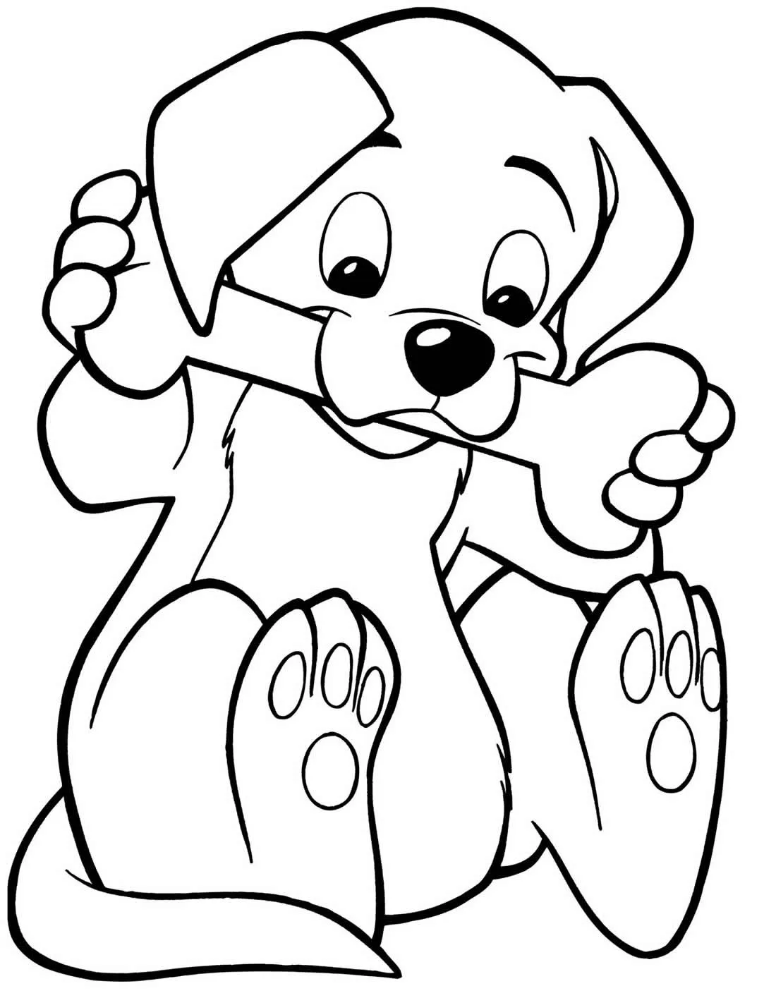 Dogs Coloring Pages – 015