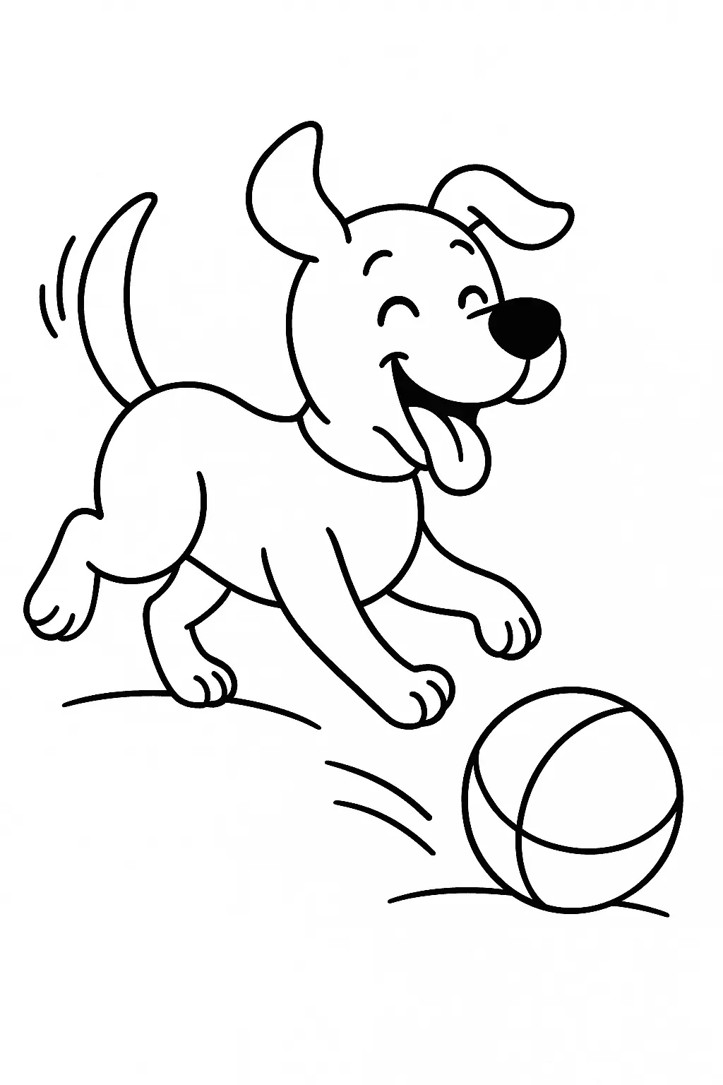 Dogs Coloring Pages – 072