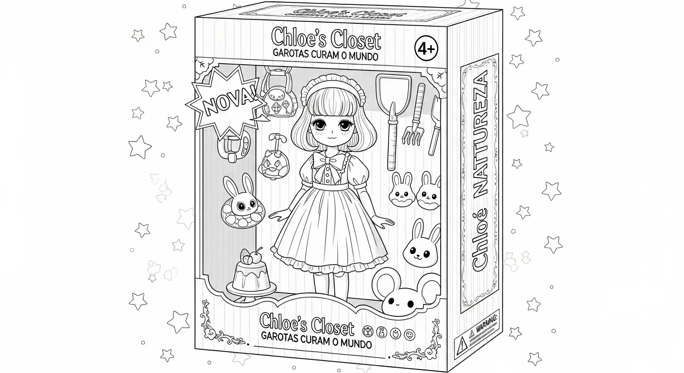 Dolls Coloring Pages – 014