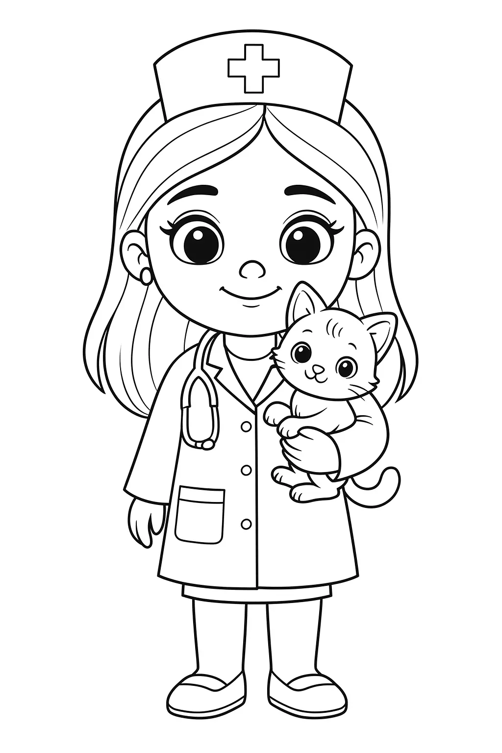 Dolls Coloring Pages – 027