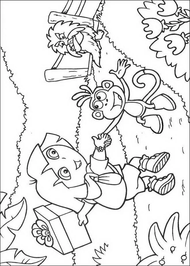 Dora Coloring Pages – 003