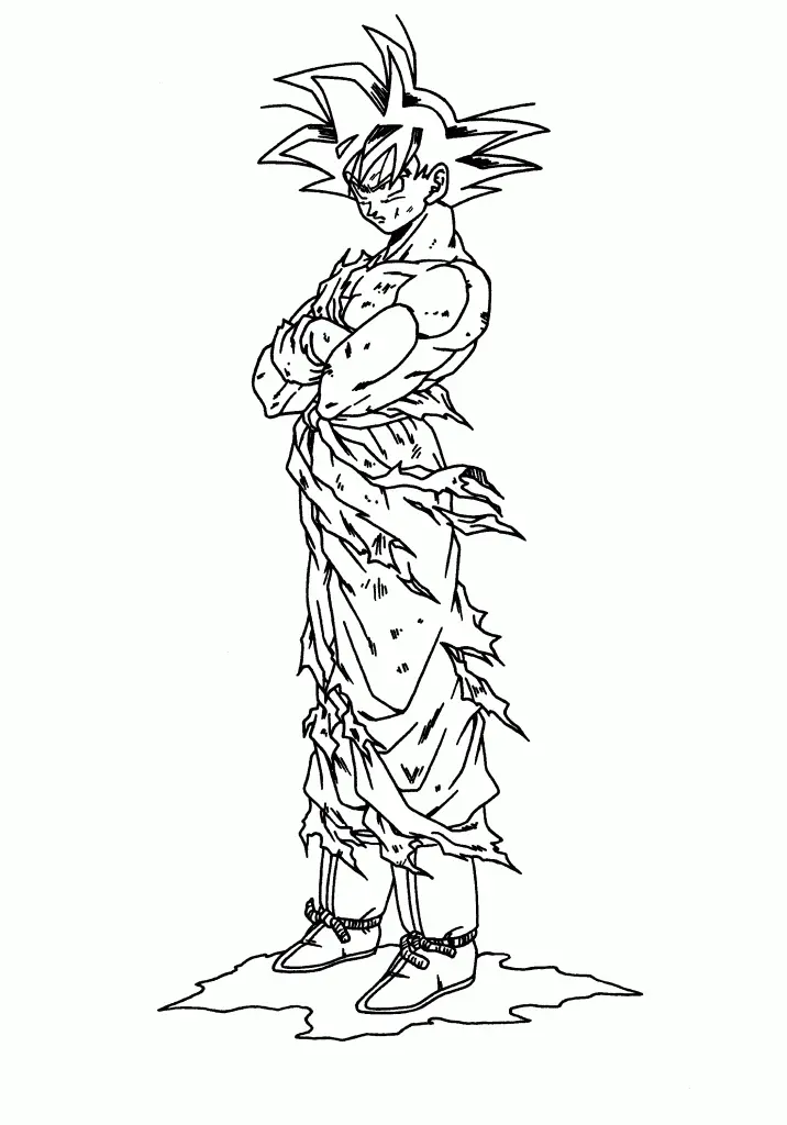 Dragon Ball Z Coloring Pages – 011