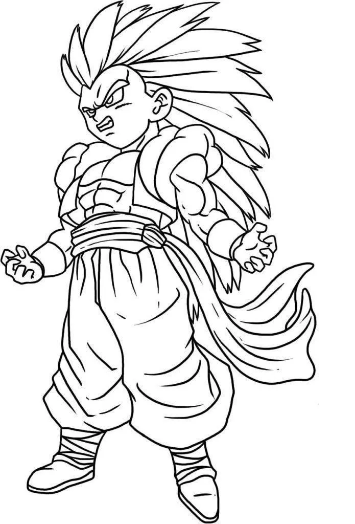 Dragon Ball Z Coloring Pages – 015