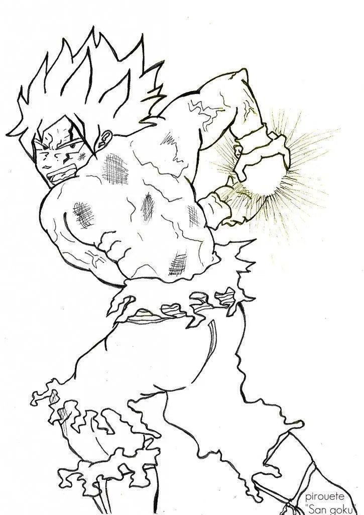 Dragon Ball Z Coloring Pages – 018