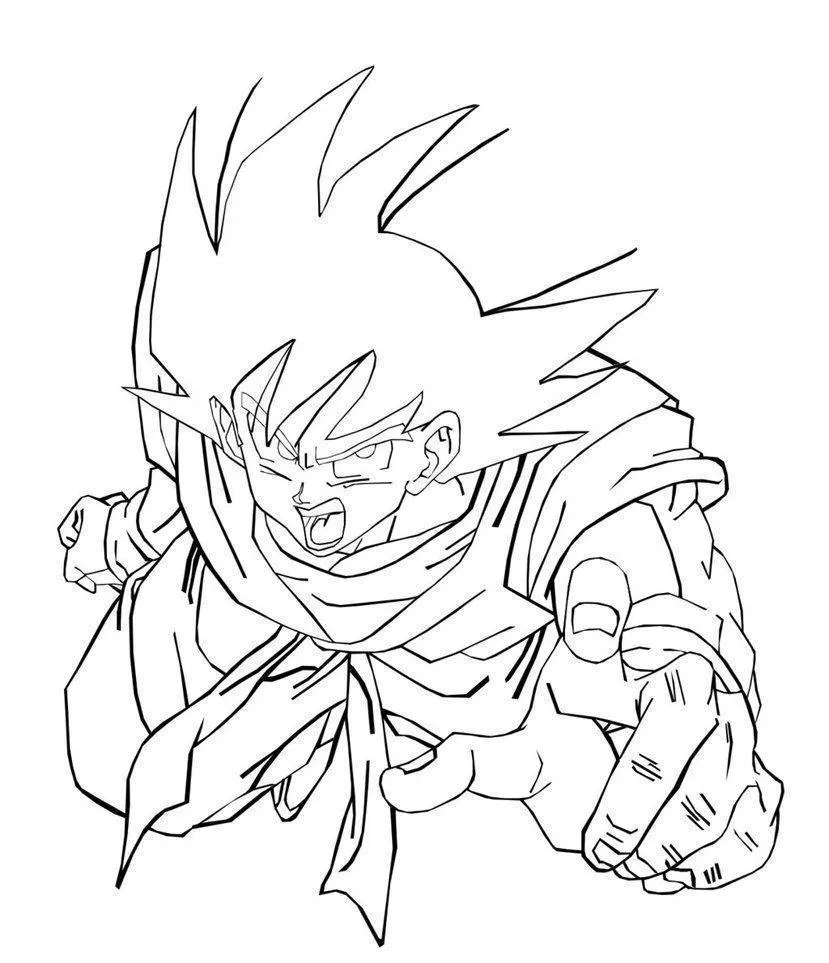 Dragon Ball Z Coloring Pages – 020