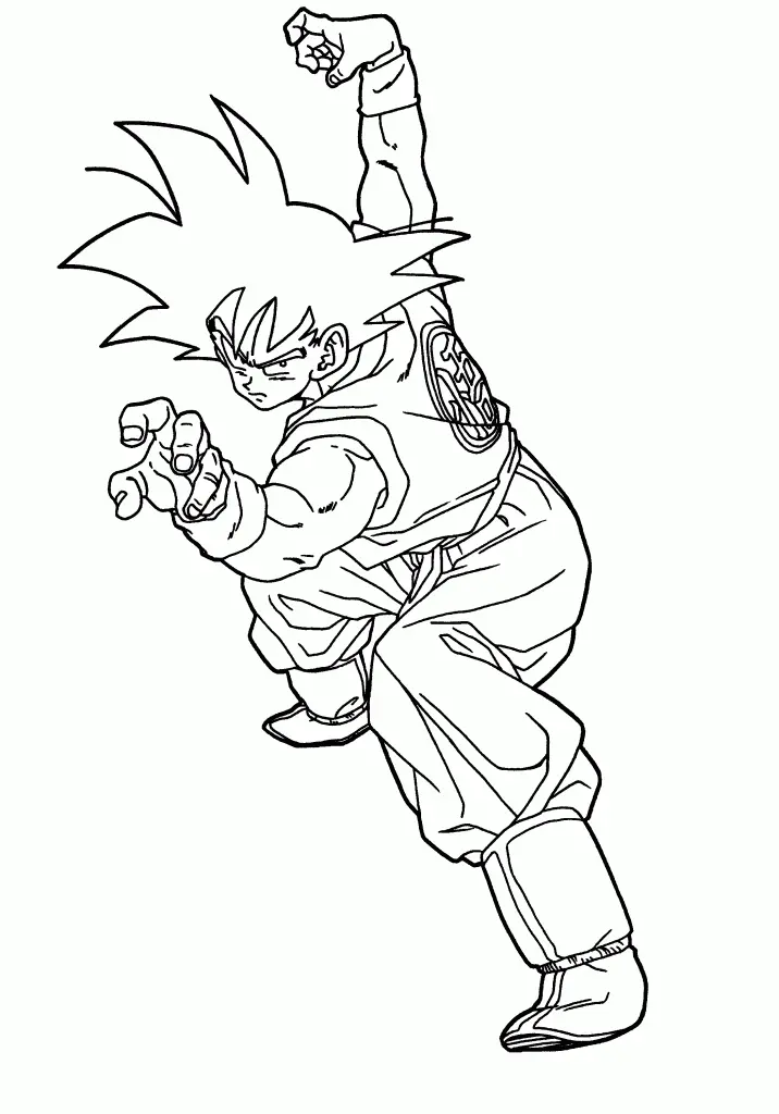 Dragon Ball Z Coloring Pages – 031