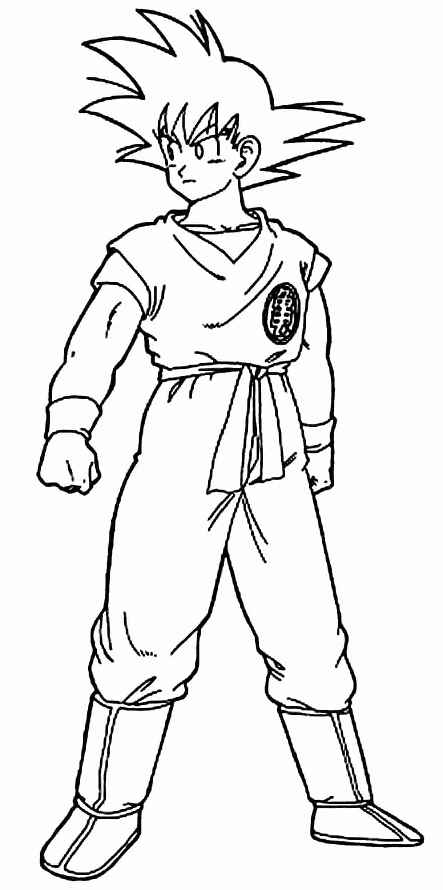 Dragon Ball Z Coloring Pages – 034