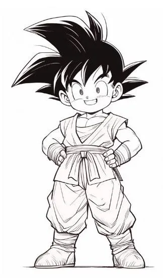 Dragon Ball Z Coloring Pages – 035