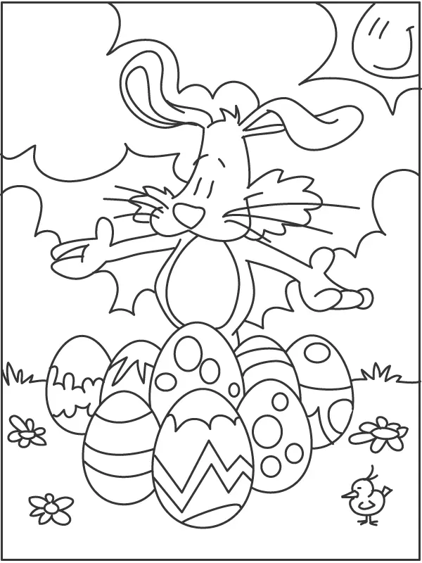 Easter Coloring Pages – 008