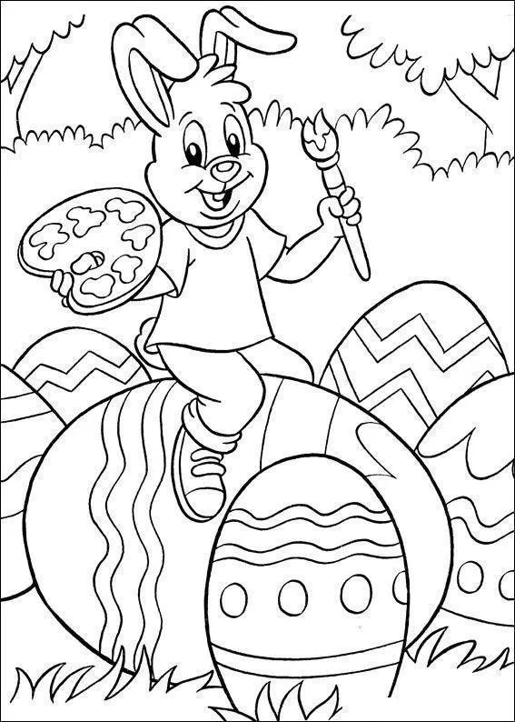 Easter Coloring Pages – 020