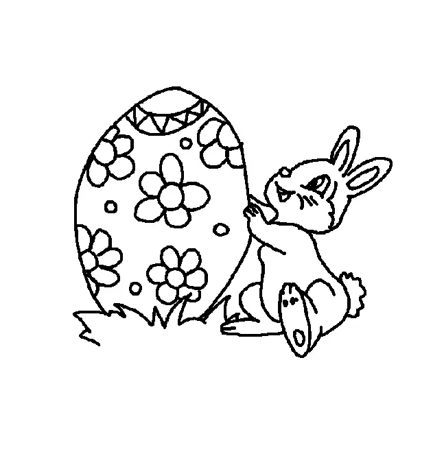 Easter Coloring Pages – 024
