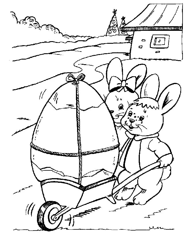 Easter Coloring Pages – 037