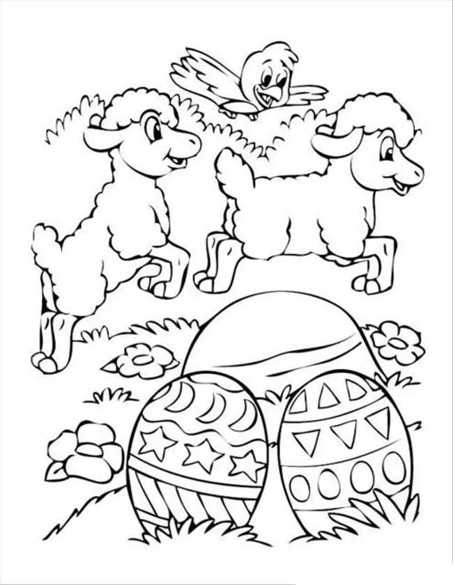 Easter Coloring Pages – 038