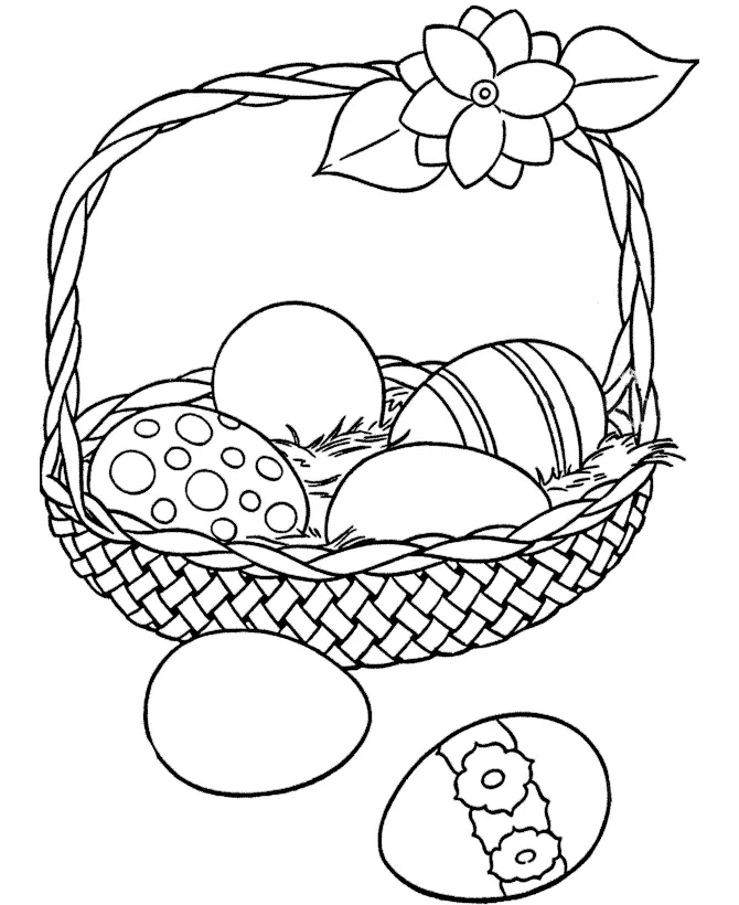 Easter Coloring Pages – 039