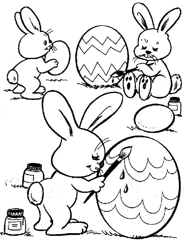 Easter Coloring Pages – 056