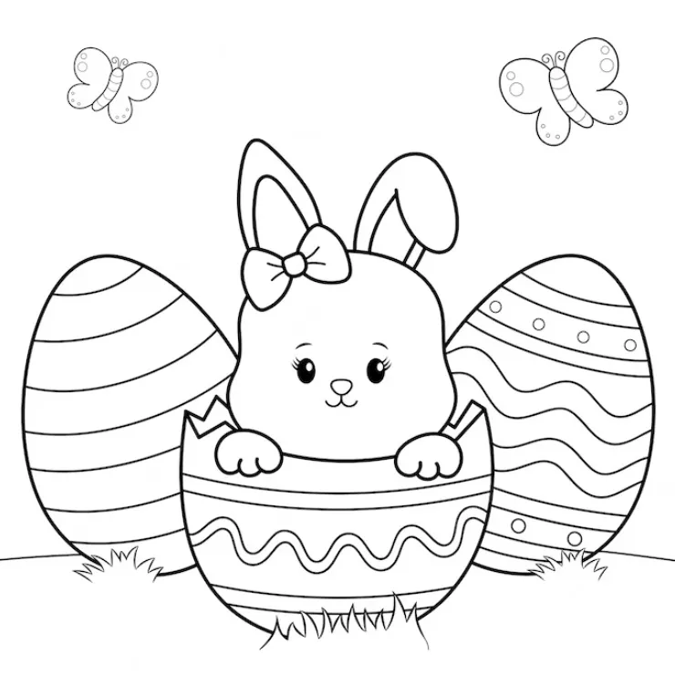 Easter Coloring Pages – 065