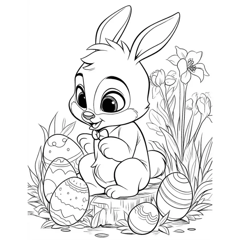Easter Coloring Pages – 069