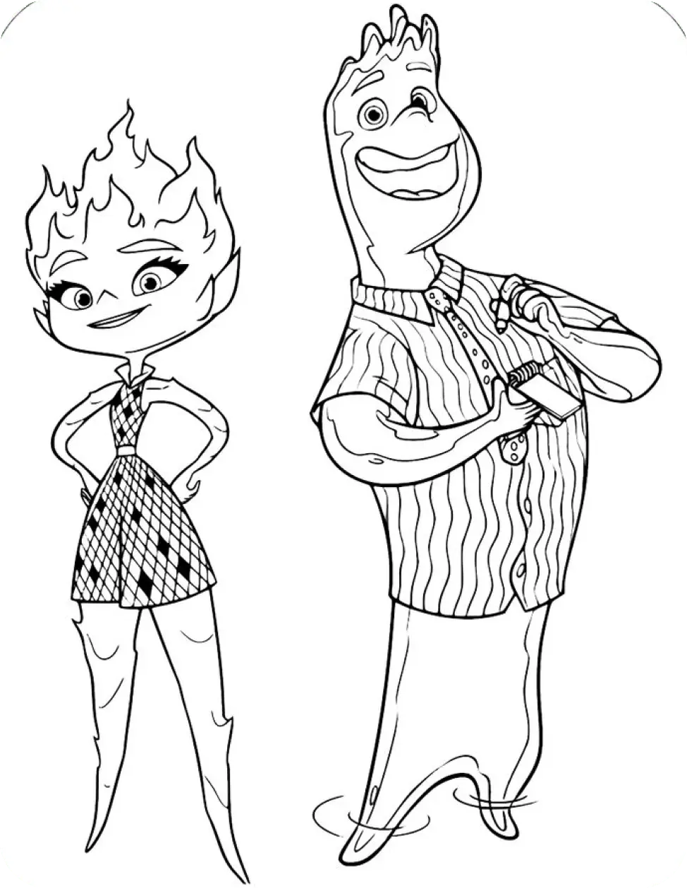 Elements Coloring Pages – 013