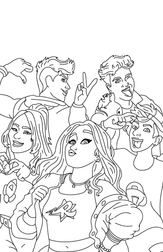 Emilly Vick Coloring Pages – 009