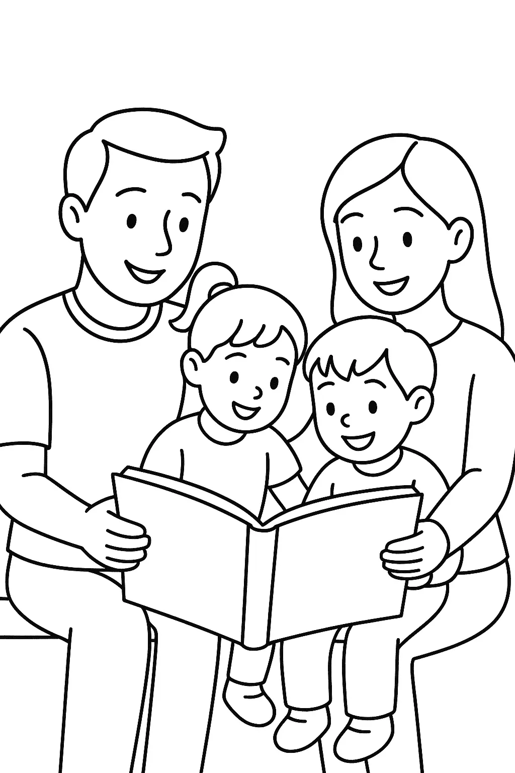 Families Coloring Pages – 026