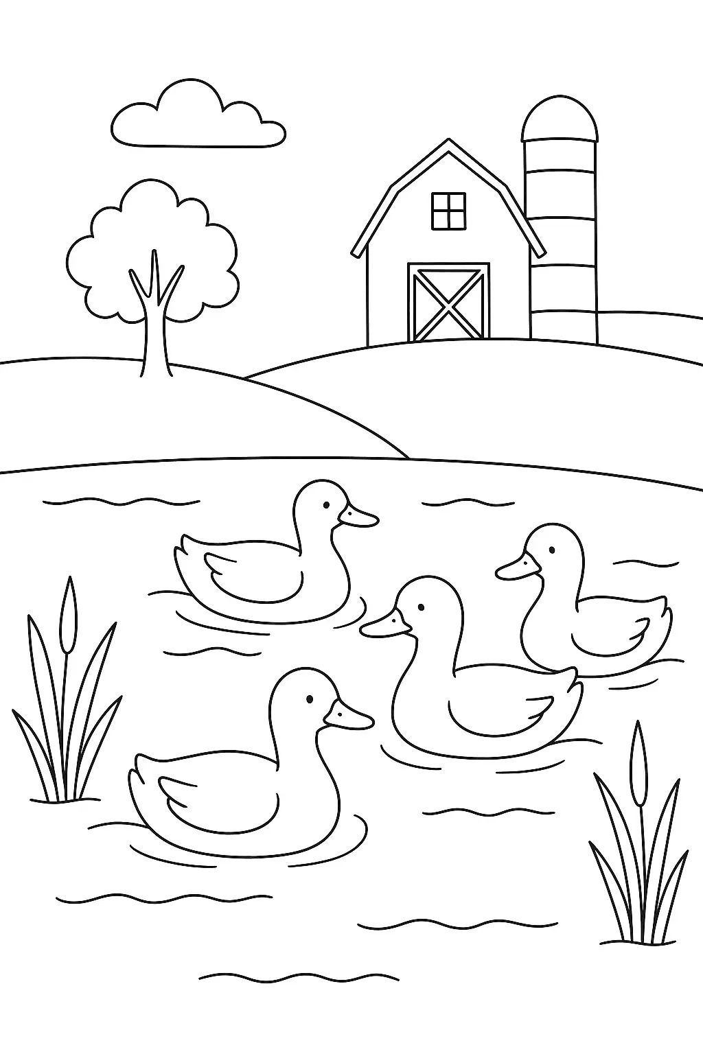 Farm Coloring Pages – 031