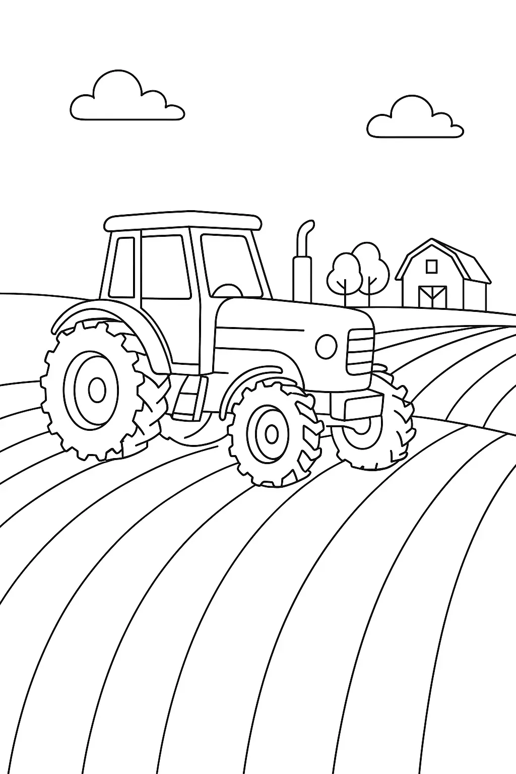 Farm Coloring Pages – 033