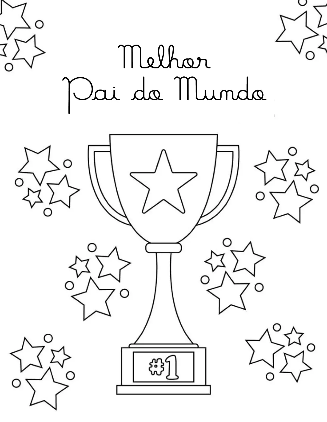 Fathers Day Coloring Pages – 011