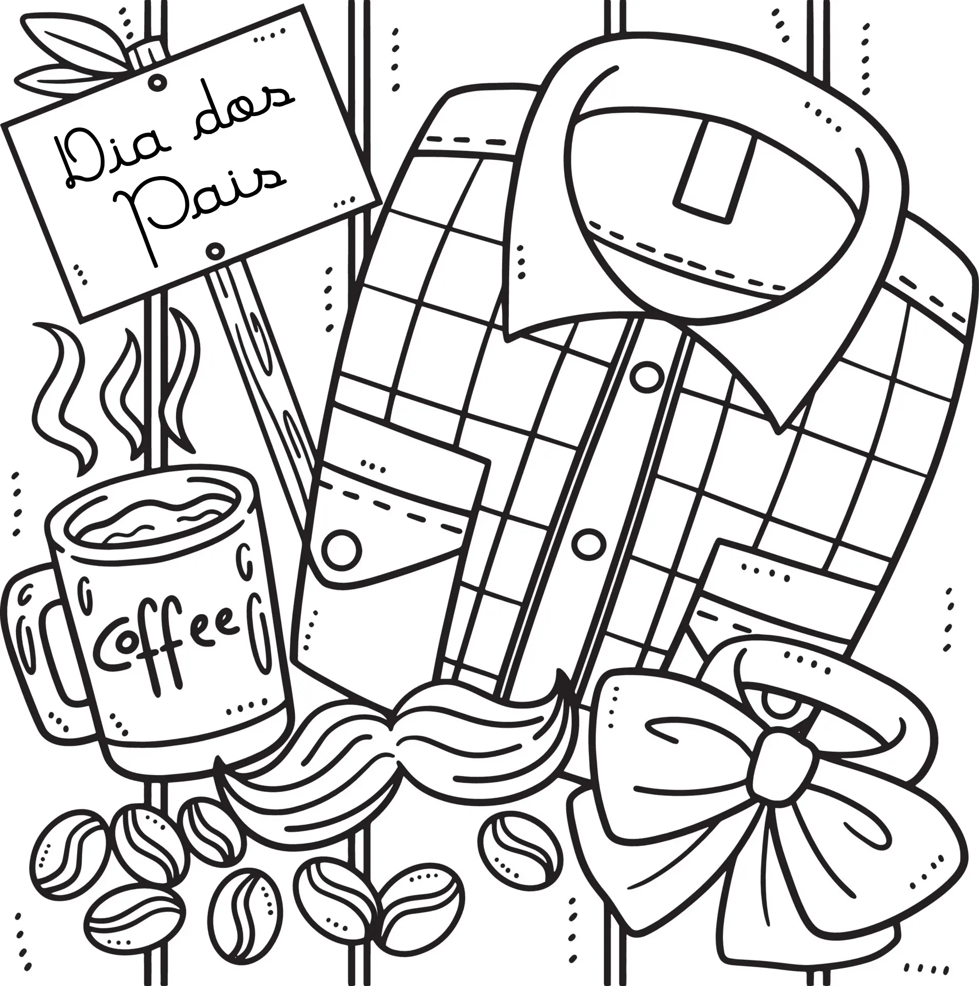 Fathers Day Coloring Pages – 013