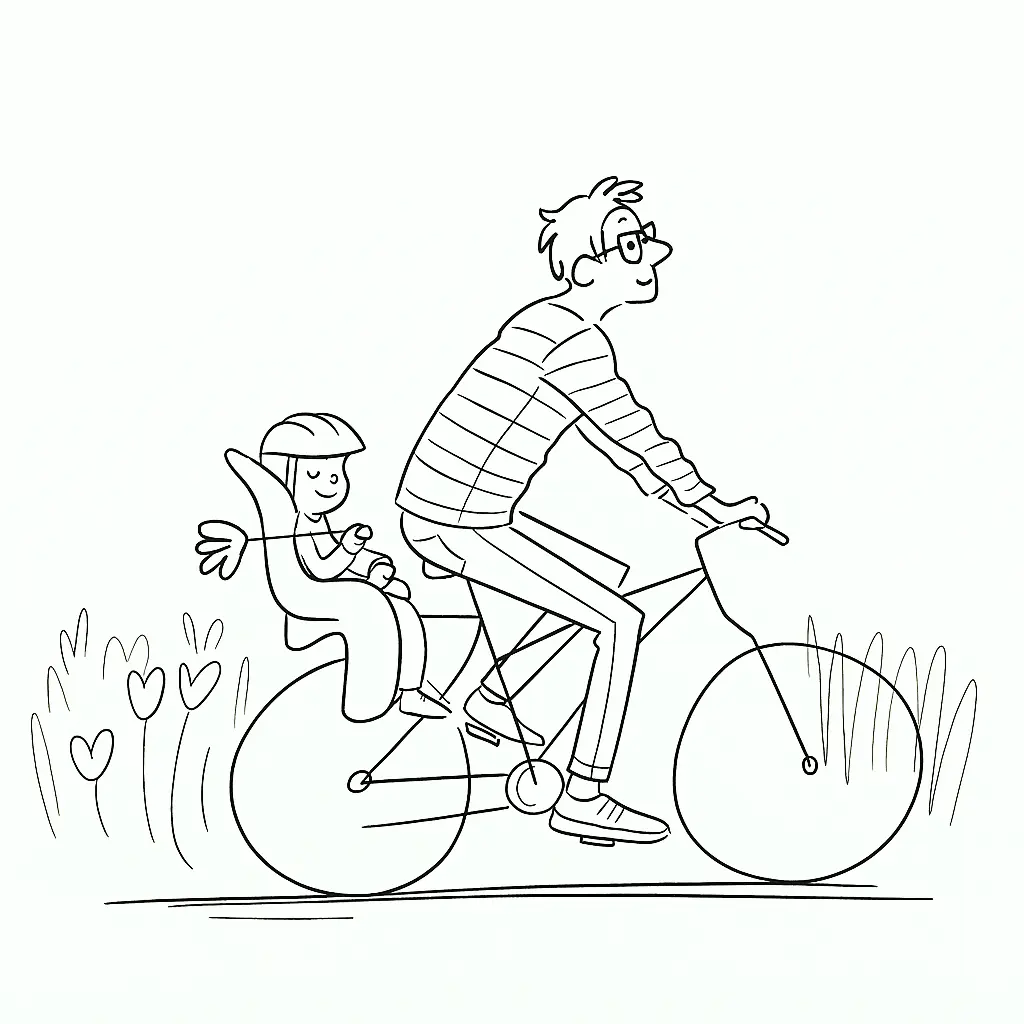 Fathers Day Coloring Pages – 022