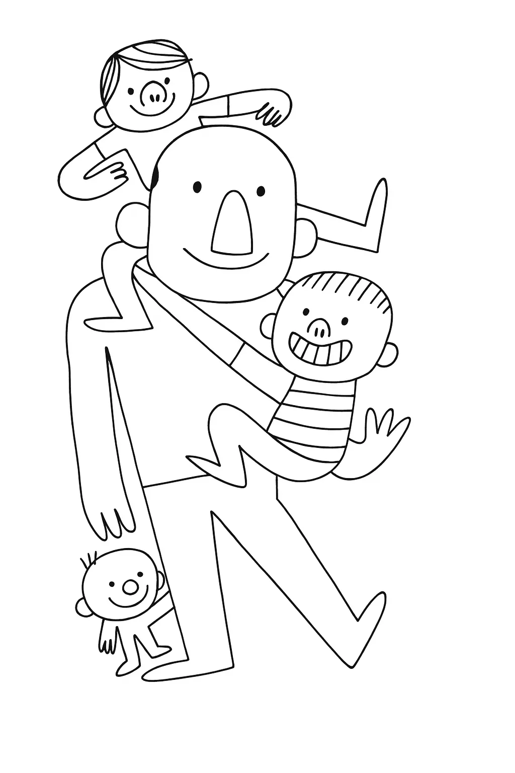 Fathers Day Coloring Pages – 026
