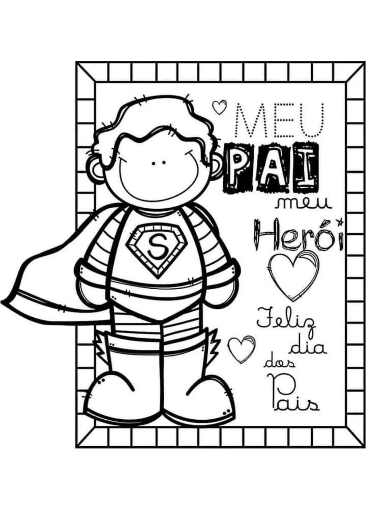Fathers Day Coloring Pages – 038