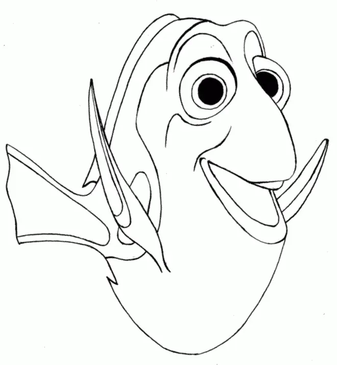 Finding Nemo Coloring Pages – 002