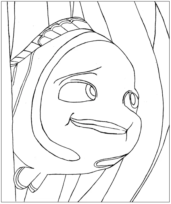 Finding Nemo Coloring Pages – 004