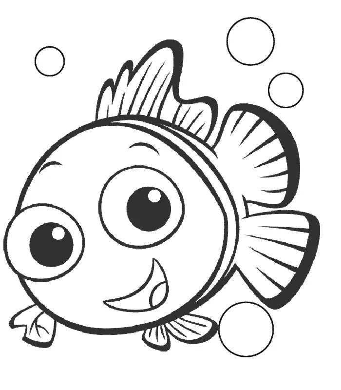 Finding Nemo Coloring Pages – 017