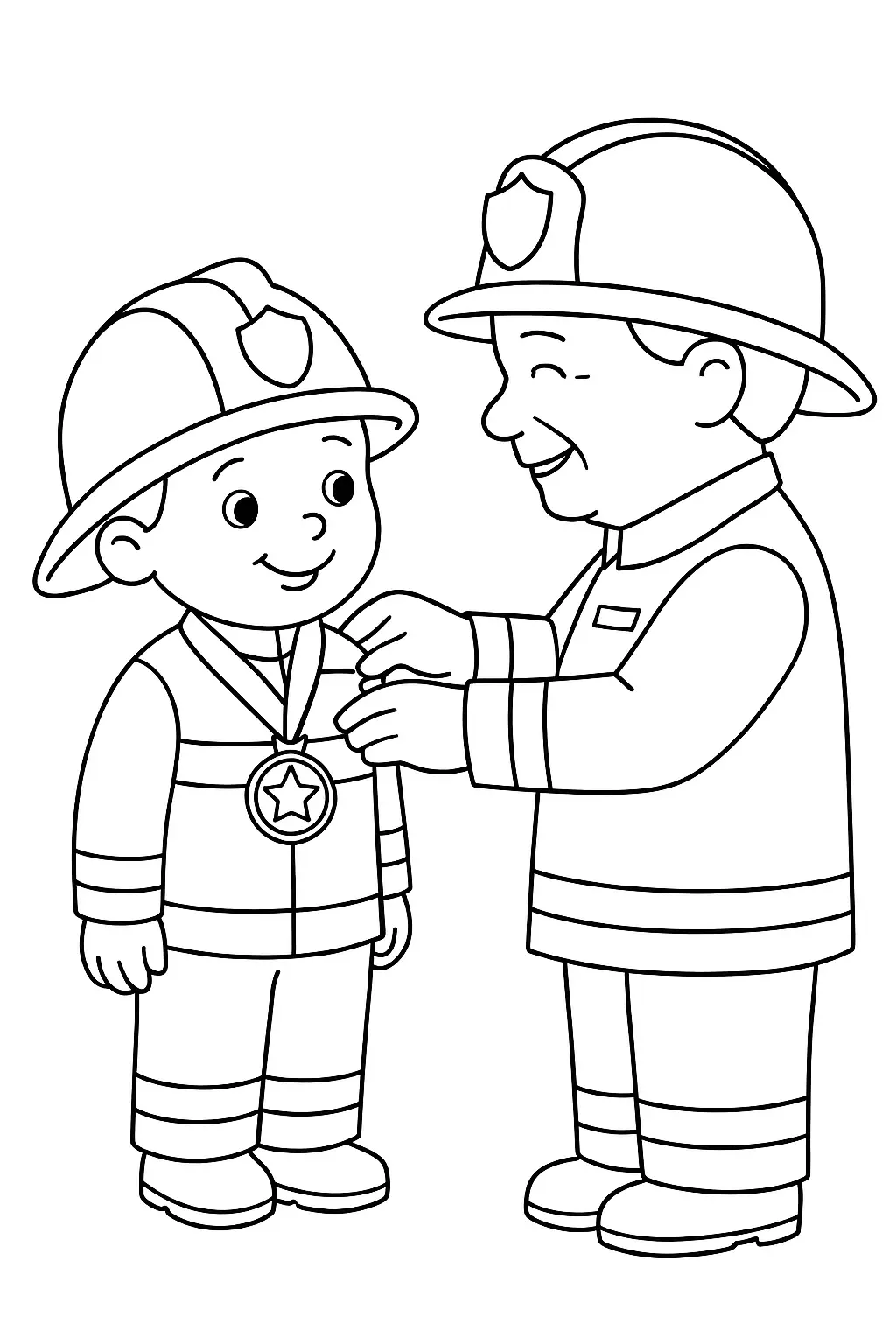 Firefighters Coloring Pages – 042