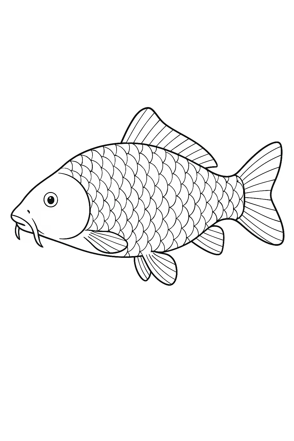 Fish Coloring Pages – 040
