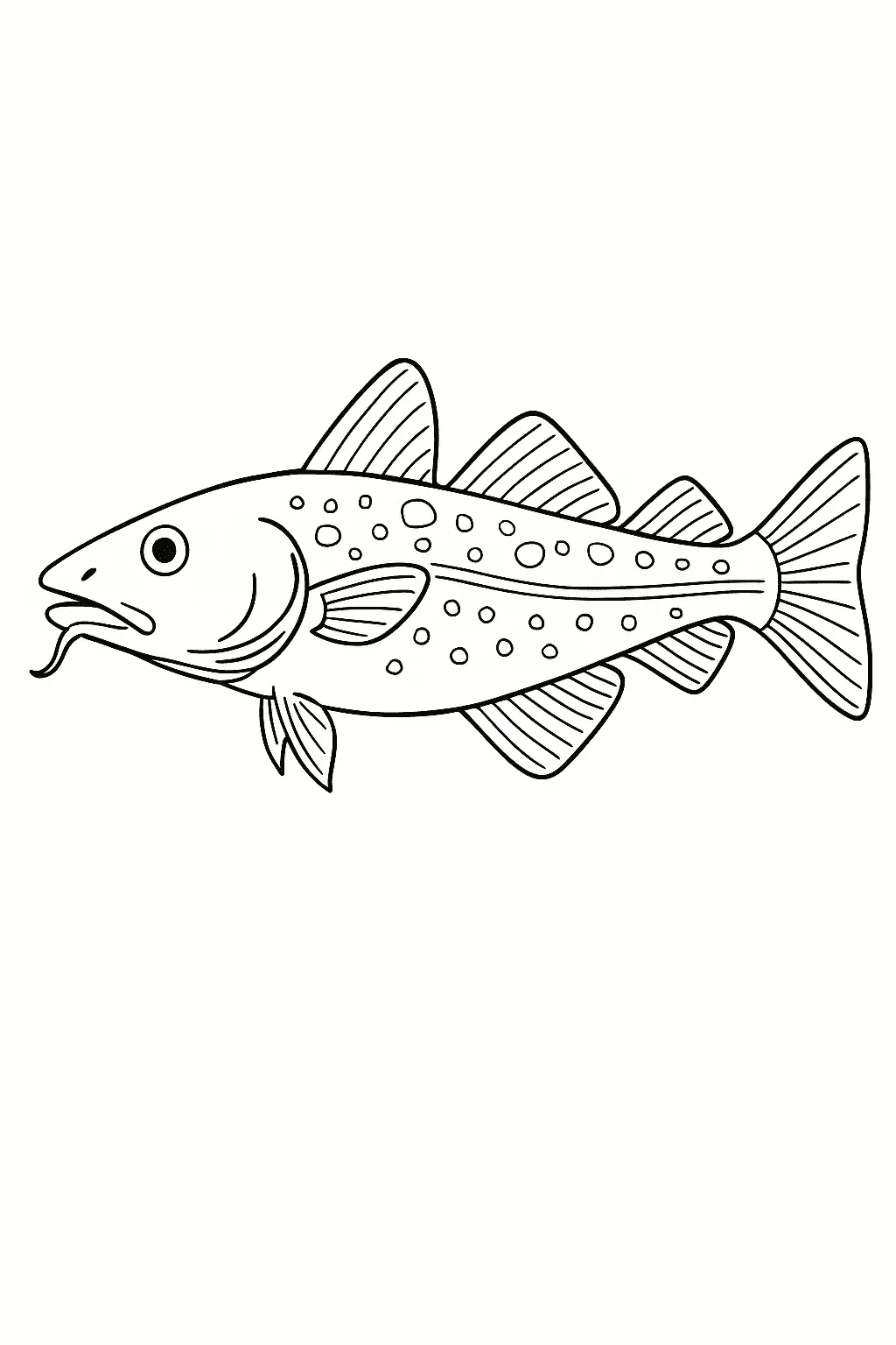 Fish Coloring Pages – 042