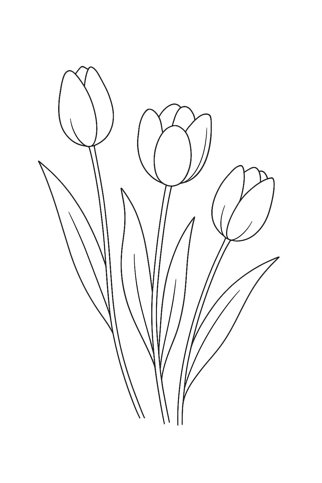 Flowers Coloring Pages – 032